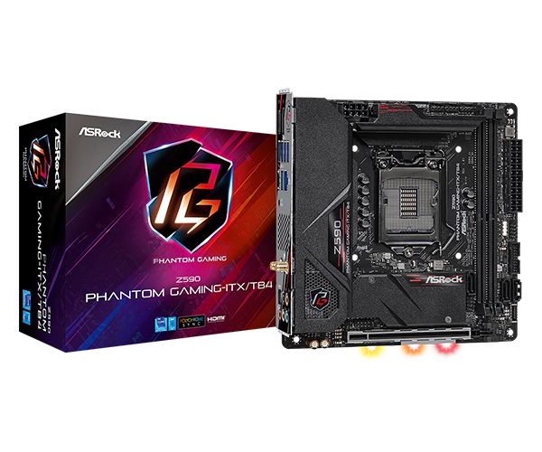 マザーボード ASRock Z590 Phantom Gaming-ITX/TB4 ASRock | Z590 Phantom Gaming-ITX/TB4